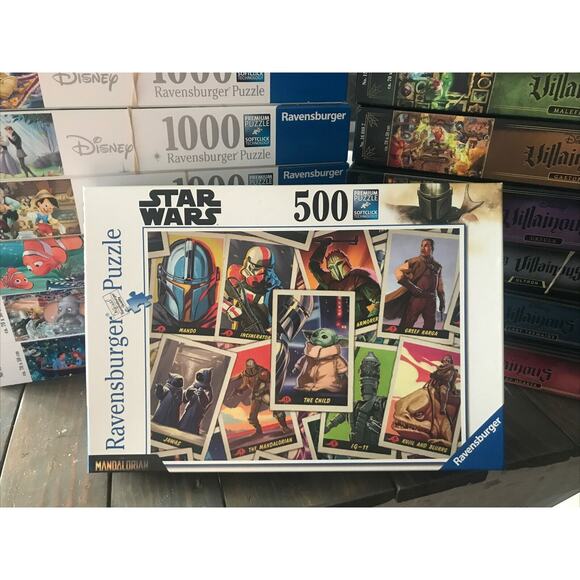 Ravensburger Puzzle -Star Wars Mandalorian: In Search of The Child -500 Complete - Picture 1 of 1